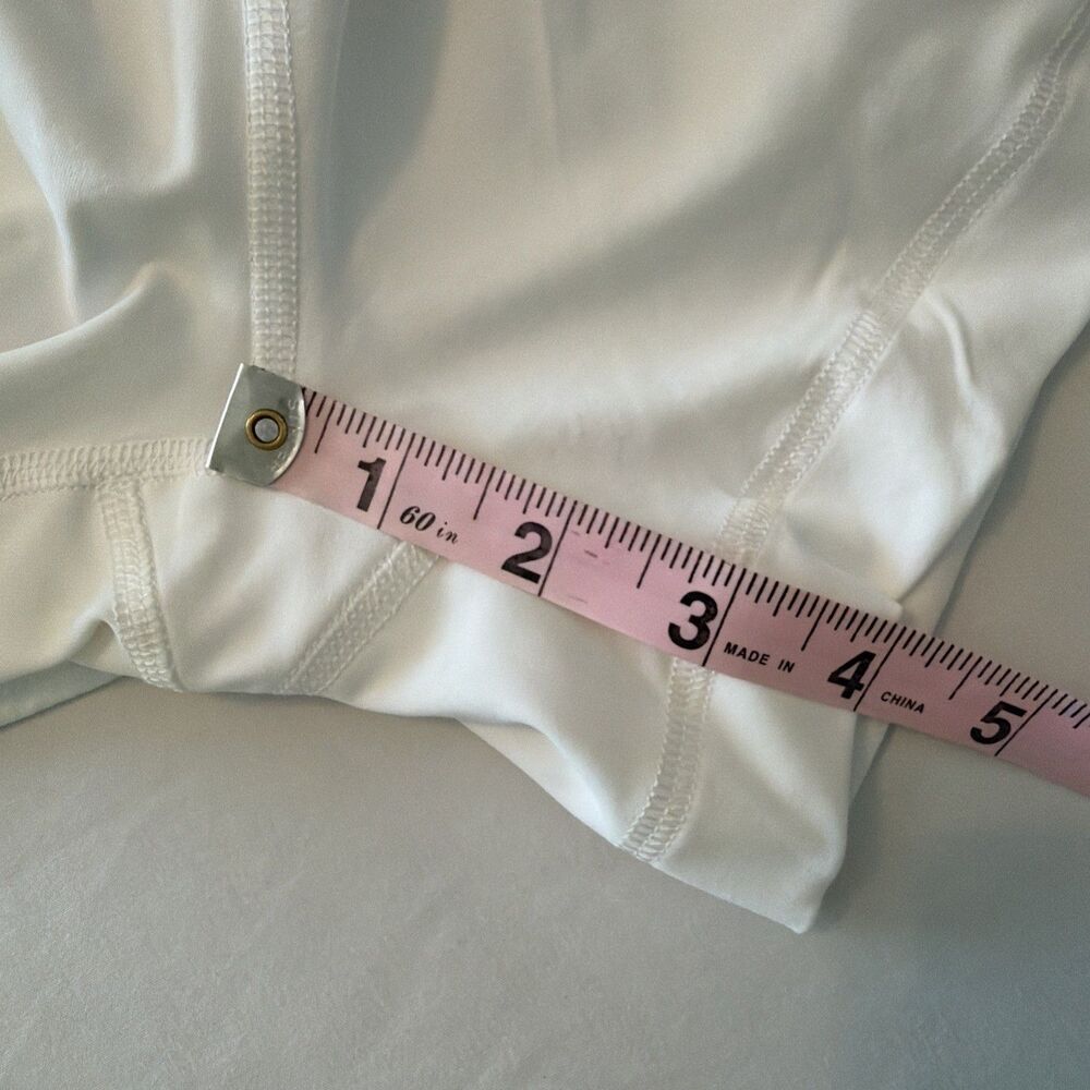 NWT Lululemon Sz 2 Long Hotty Hot HR High-Rise White Athletic Skirt Skort Tennis - Picture 15 of 16